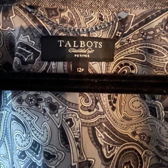 Talbots Wool Blend Lined Blazer - Picture 8 of 9